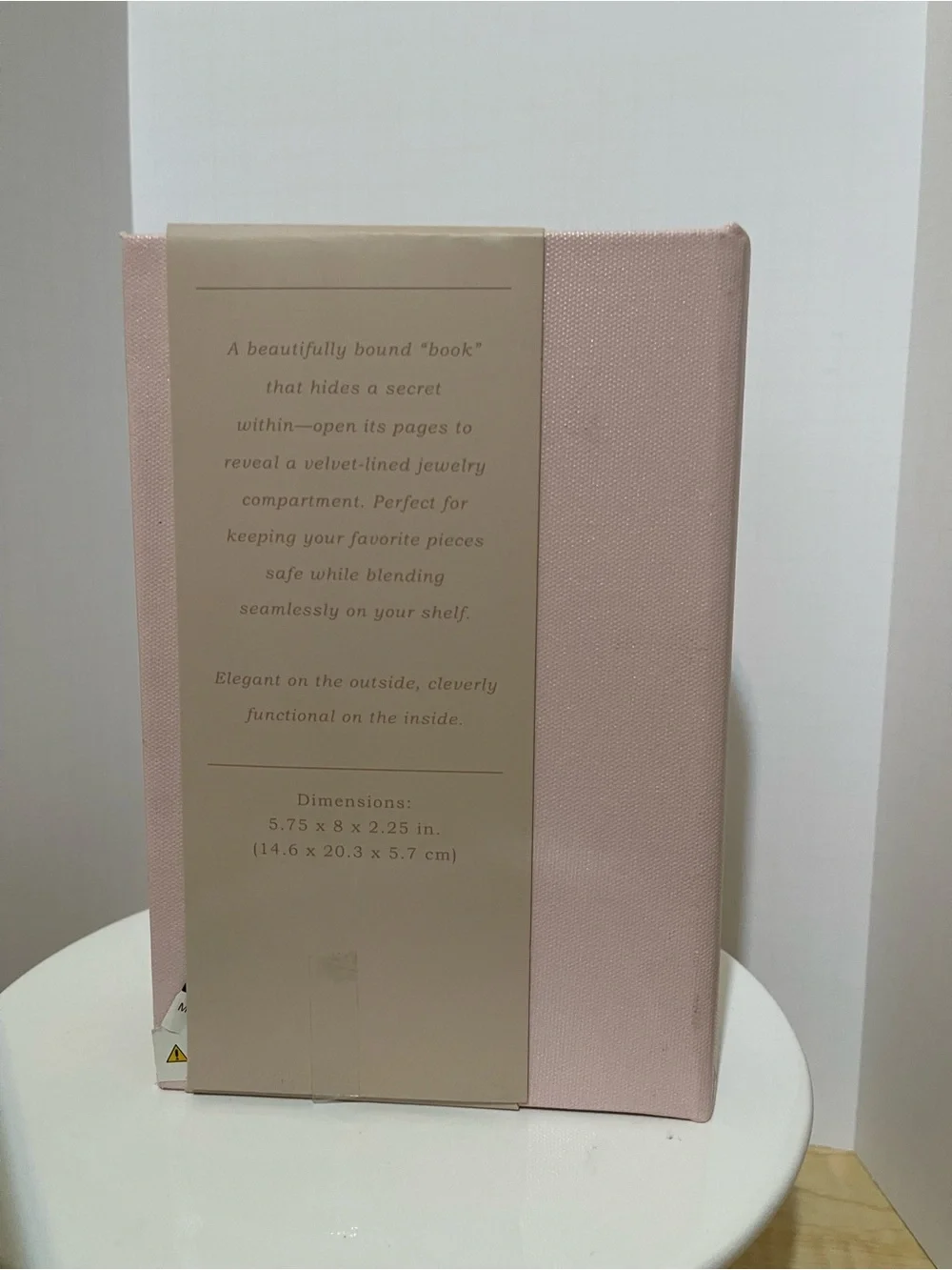 Little Women Jewelry Box Book - NWT **